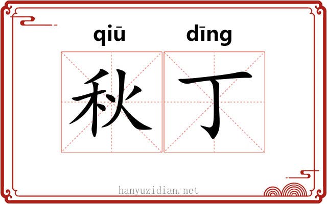 秋丁