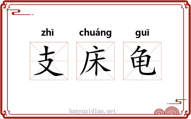 支床龟 支床龟