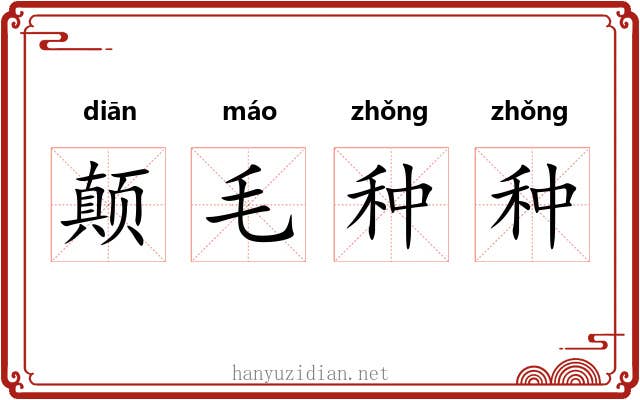 颠毛种种