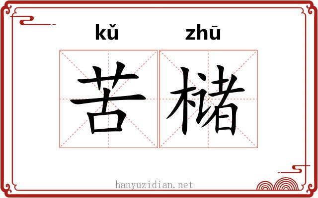苦槠