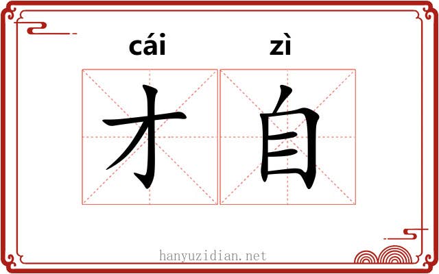 才自