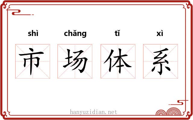 市场体系 市场体系