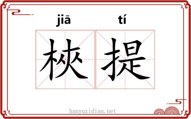 梜提