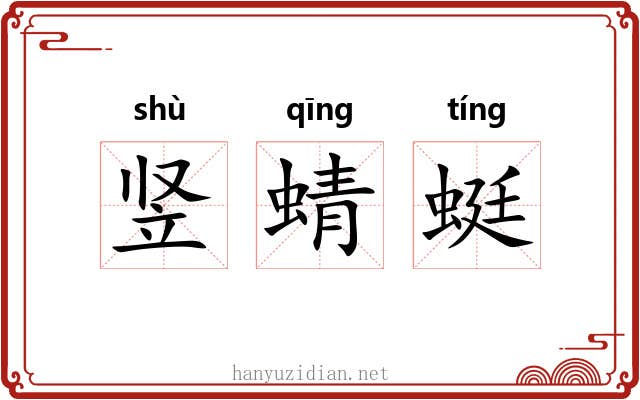 竖蜻蜓