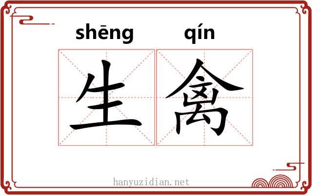 生禽 生禽