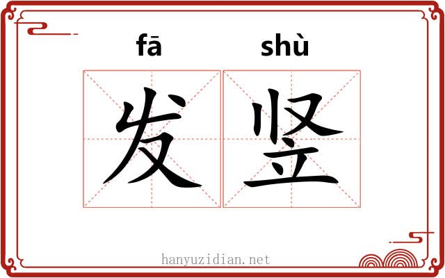 发竖 发竖