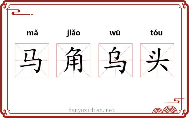 马角乌头 马角乌头