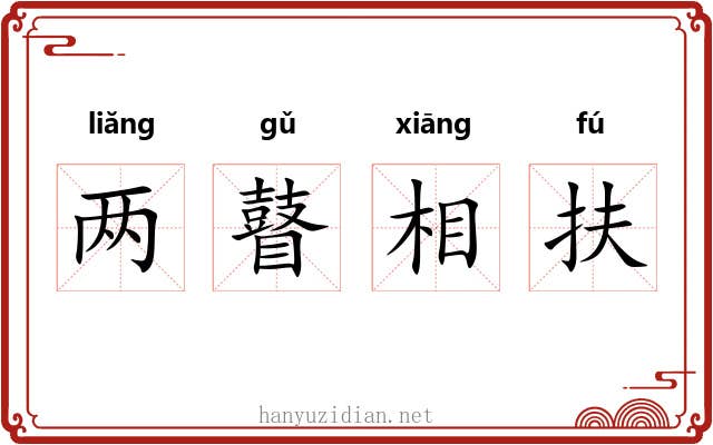 两瞽相扶