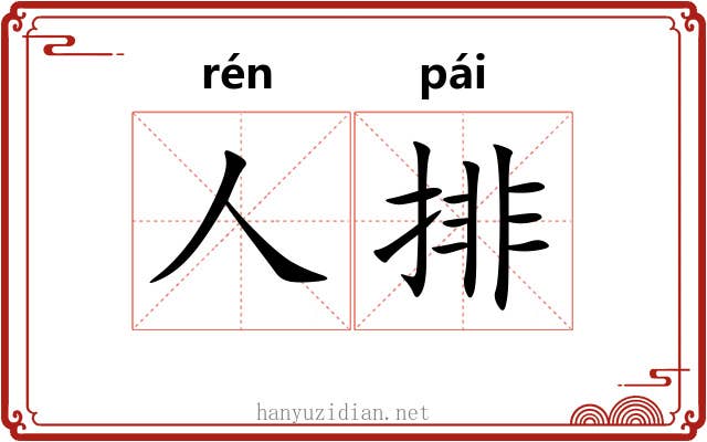 人排 人排