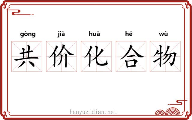 共价化合物 共价化合物