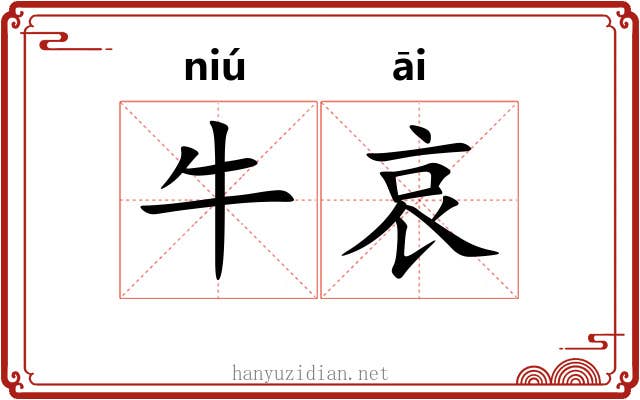牛哀
