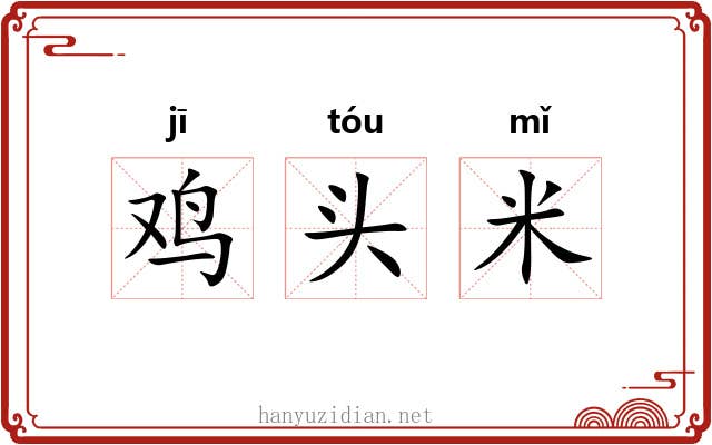 鸡头米 鸡头米