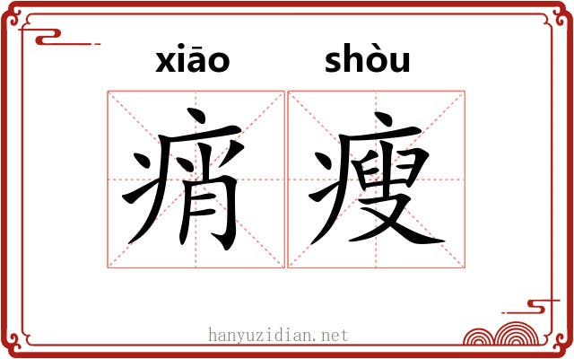 痟瘦