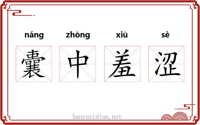 囊中羞涩