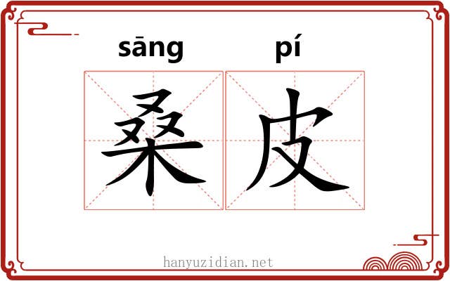 桑皮