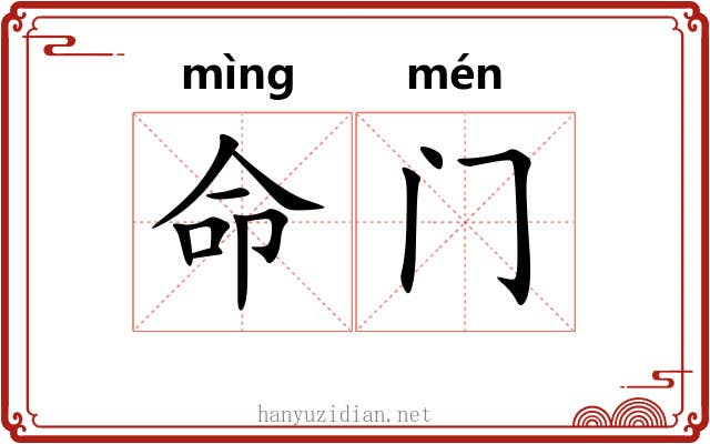 命门 命门