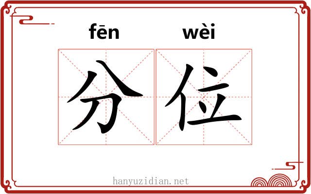 分位 分位