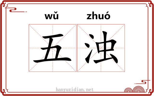 五浊 五浊