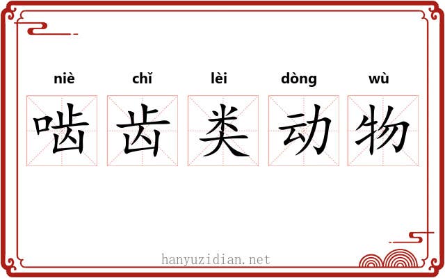 啮齿类动物