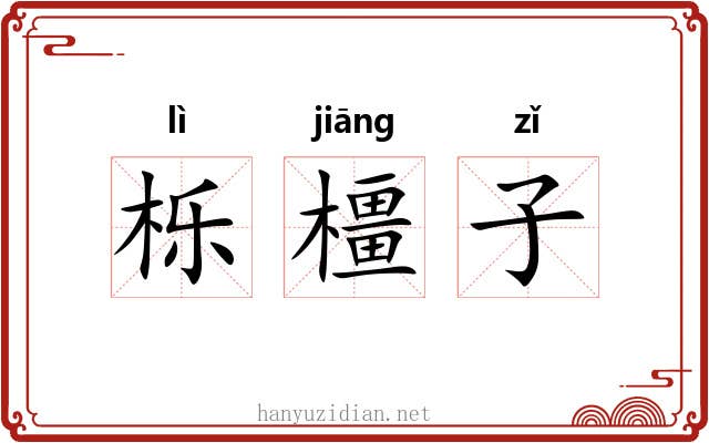 栎橿子 栎橿子
