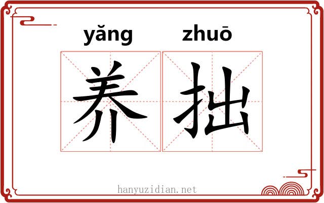 养拙