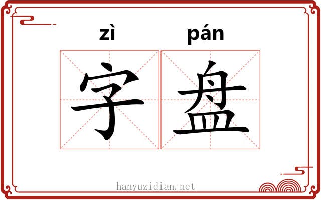 字盘