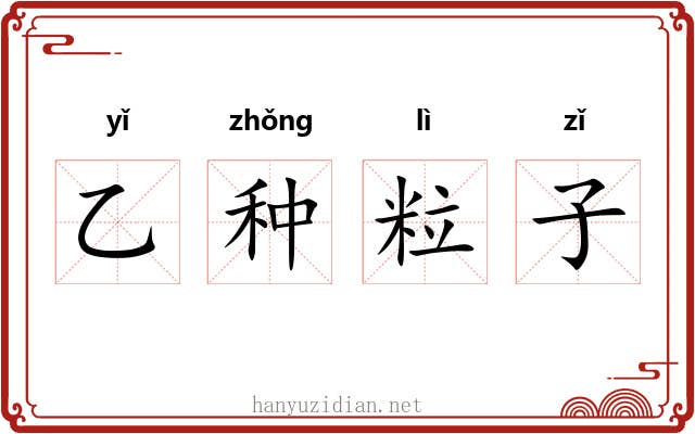乙种粒子 乙种粒子