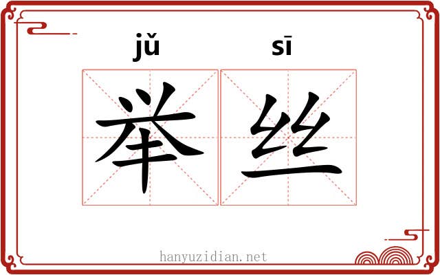 举丝