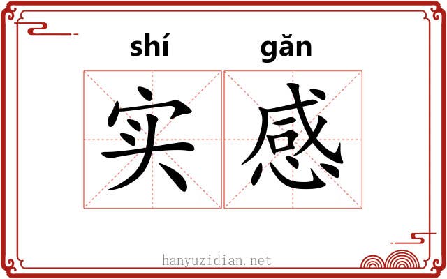 实感 实感