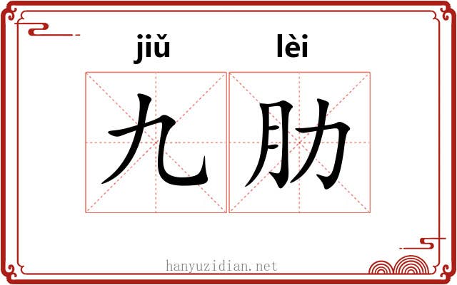九肋