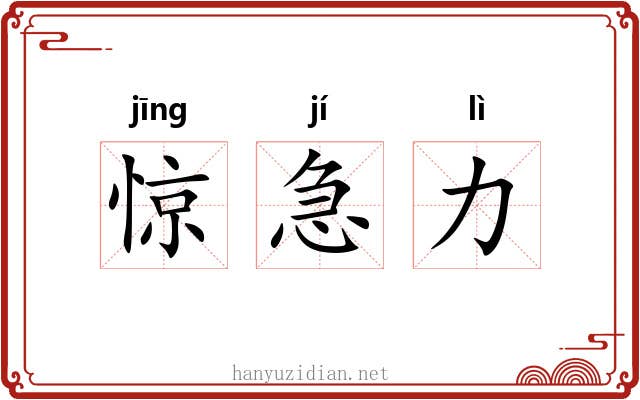 惊急力