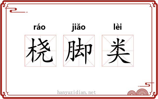 桡脚类 桡脚类