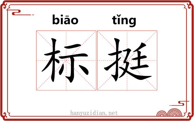标挺 标挺