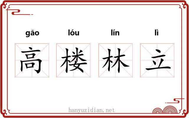 高楼林立 高楼林立