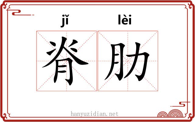 脊肋