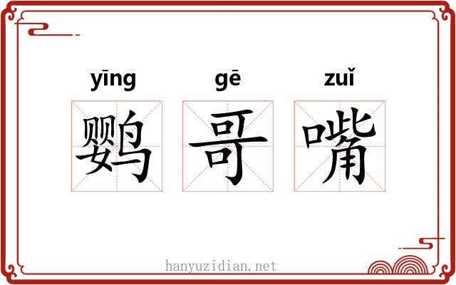鹦哥嘴