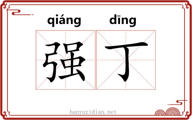 强丁
