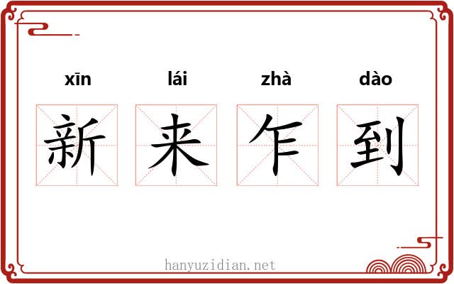 新来乍到 新来乍到