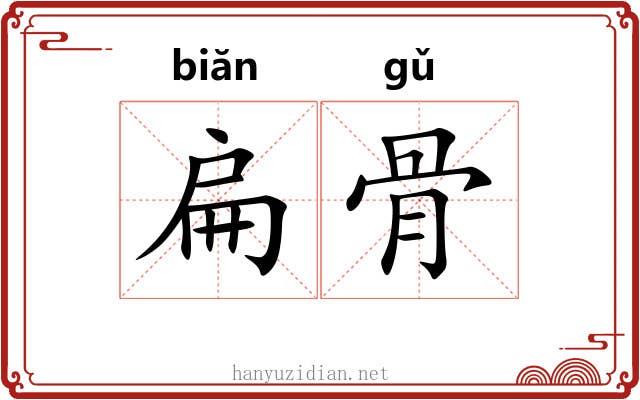 扁骨 扁骨
