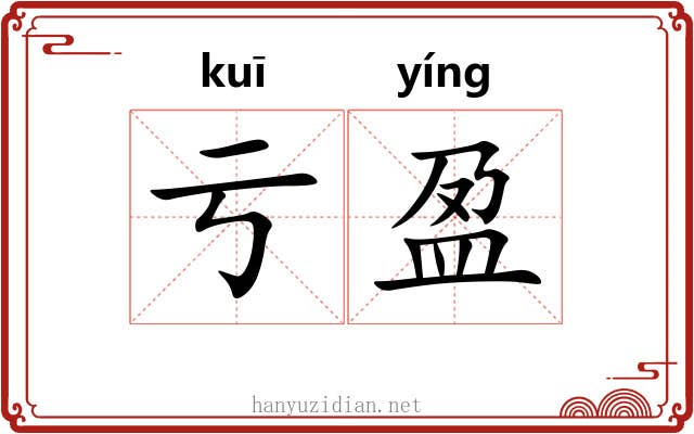 亏盈 亏盈