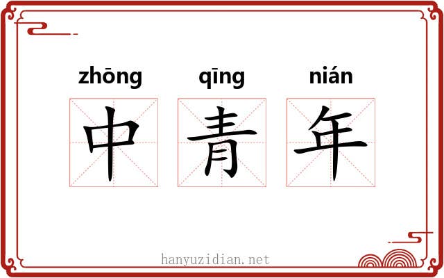中青年
