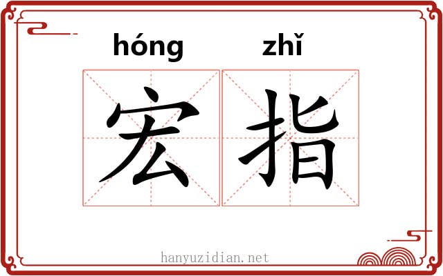宏指