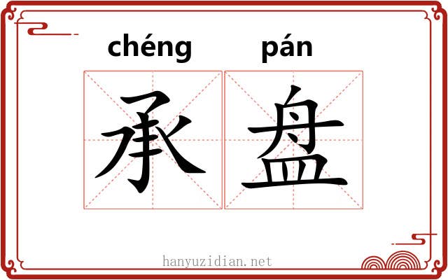 承盘