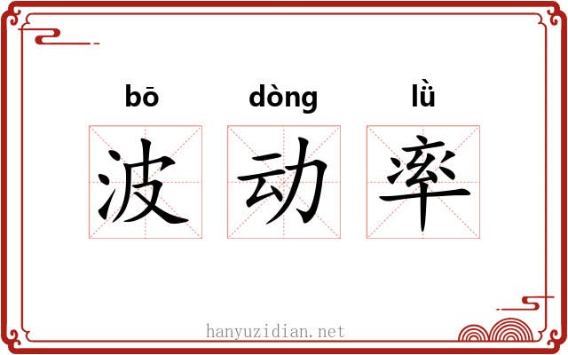 波动率