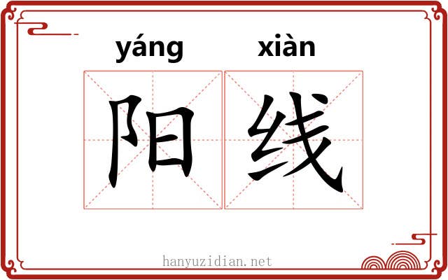 阳线
