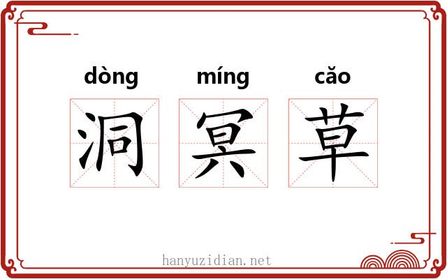 洞冥草