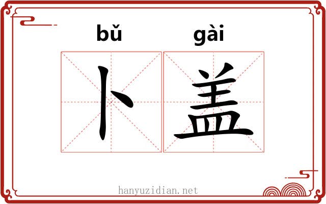 卜盖
