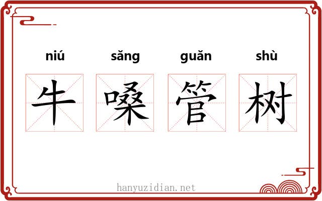 牛嗓管树 牛嗓管树