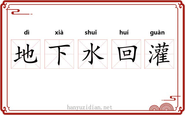 地下水回灌 地下水回灌
