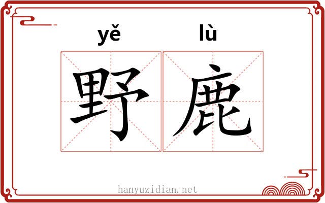 野鹿 野鹿